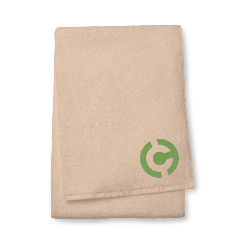 HandCash Official Premium Embroidered Towel  HandCash Sand Bath Towel 