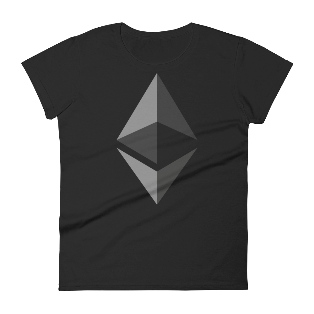Ethereum Women's T-Shirt  zeroconfs Black S 