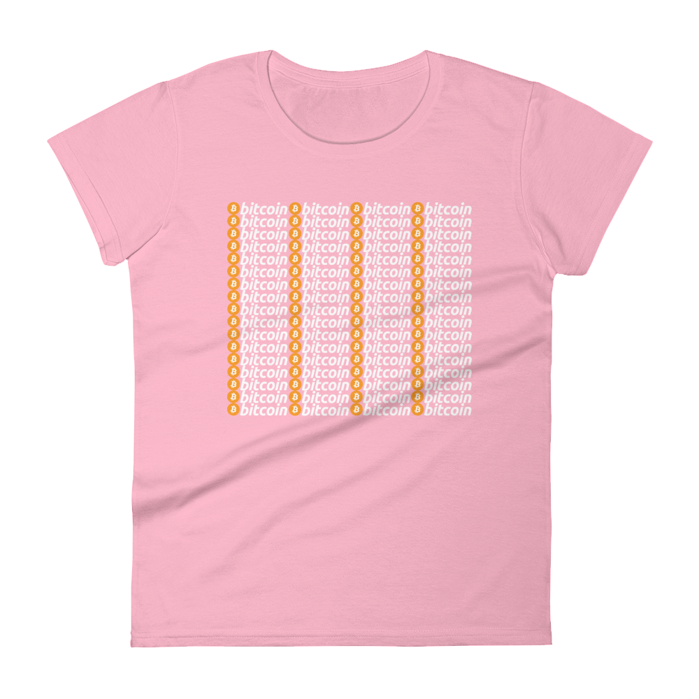 Bitcoins Women's T-Shirt  zeroconfs Charity Pink S 