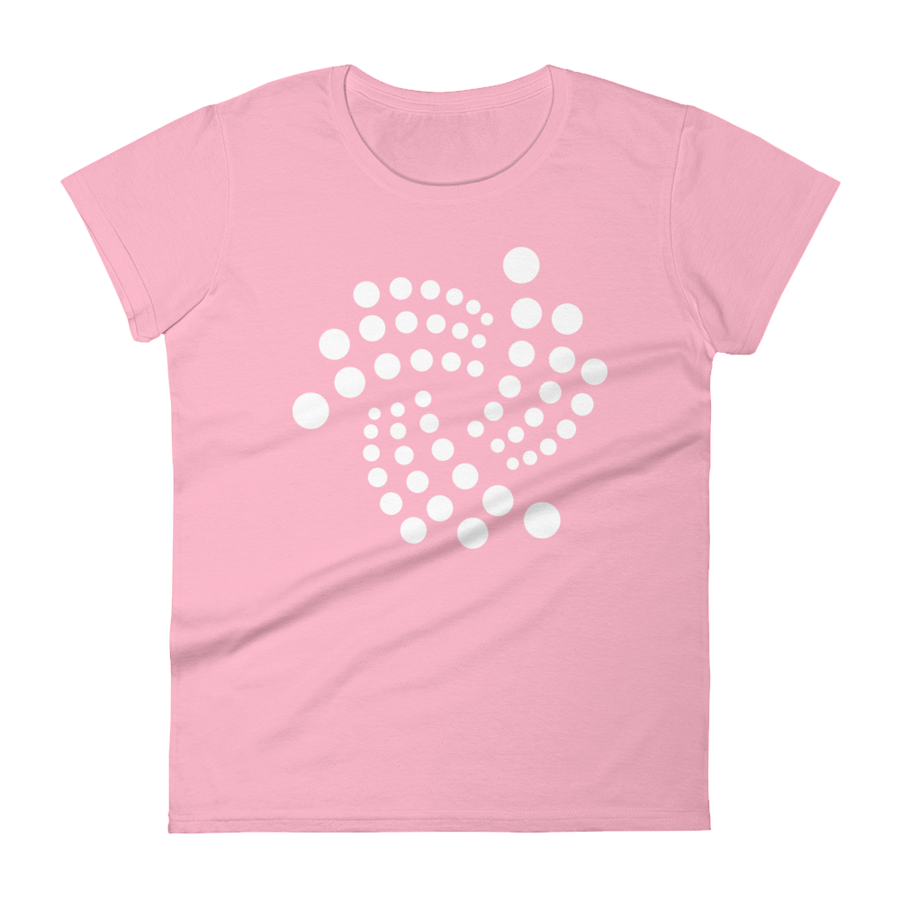 IOTA Women's T-Shirt  zeroconfs Charity Pink S 