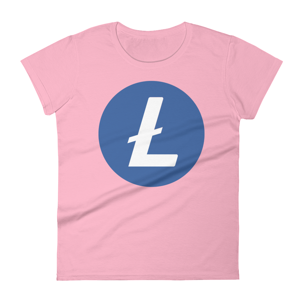 Litecoin Women's T-Shirt  zeroconfs Charity Pink S 
