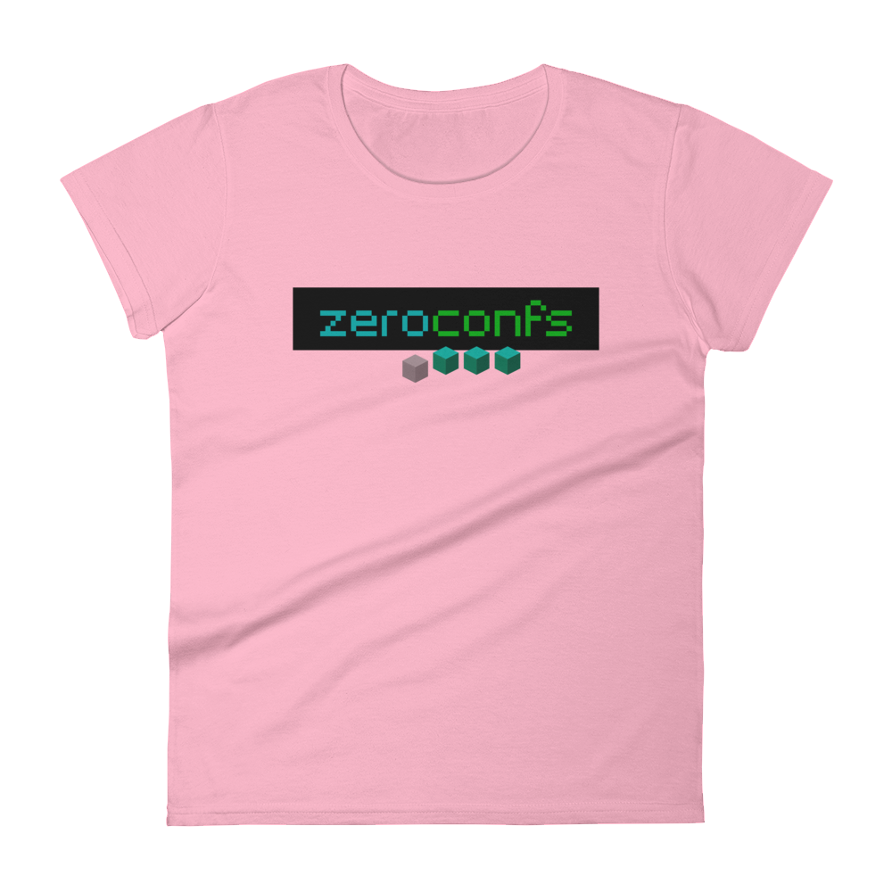 Zeroconfs.com Women's T-Shirt  zeroconfs Charity Pink S 