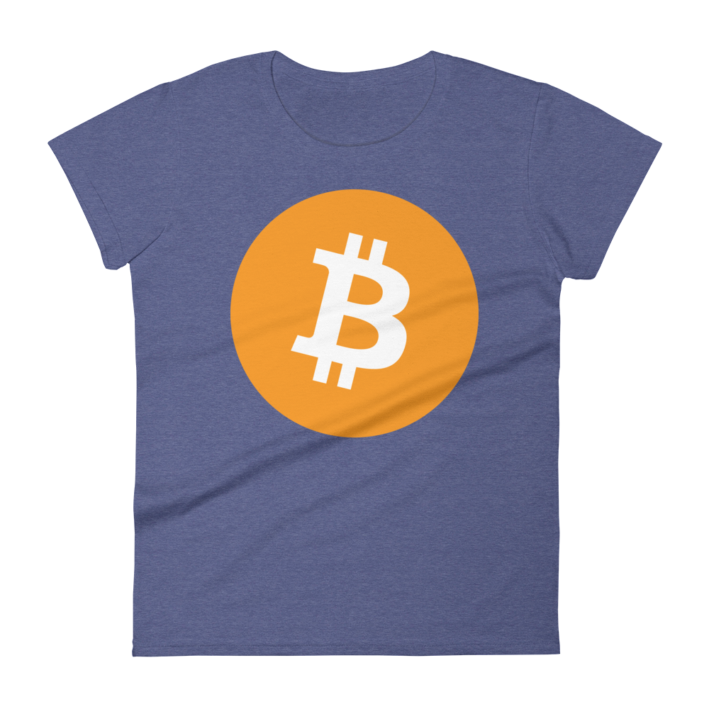 Bitcoin Core Women's T-Shirt  zeroconfs Heather Blue S 