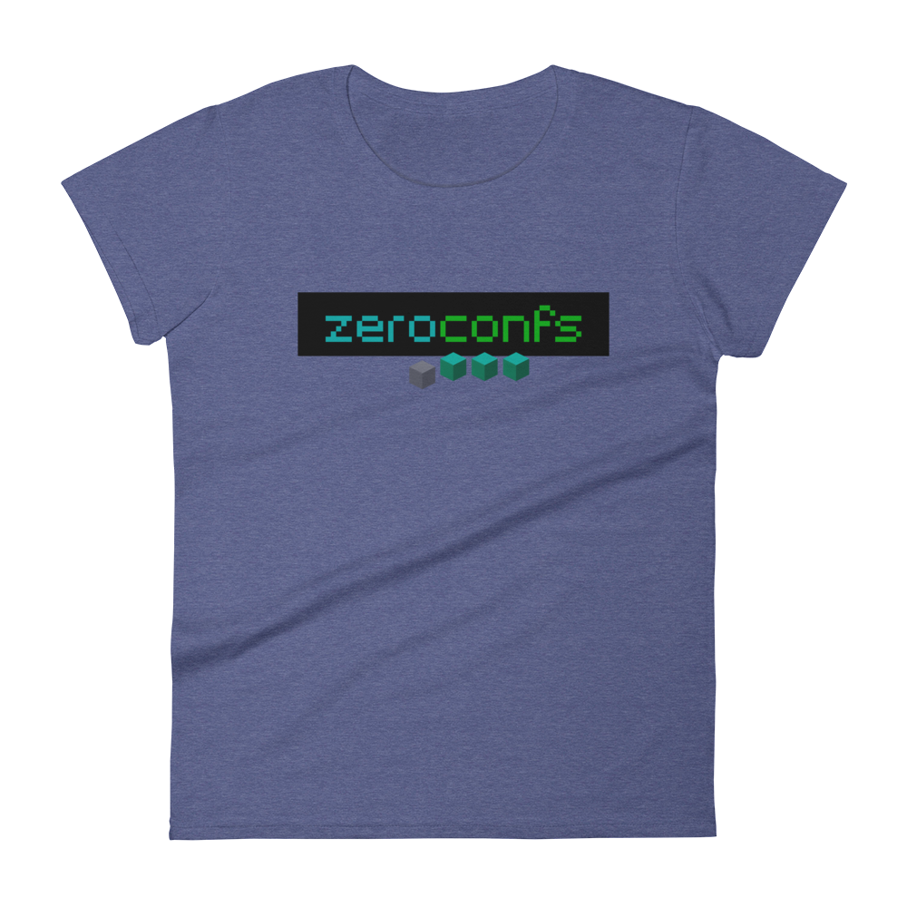 Zeroconfs.com Women's T-Shirt  zeroconfs Heather Blue S 