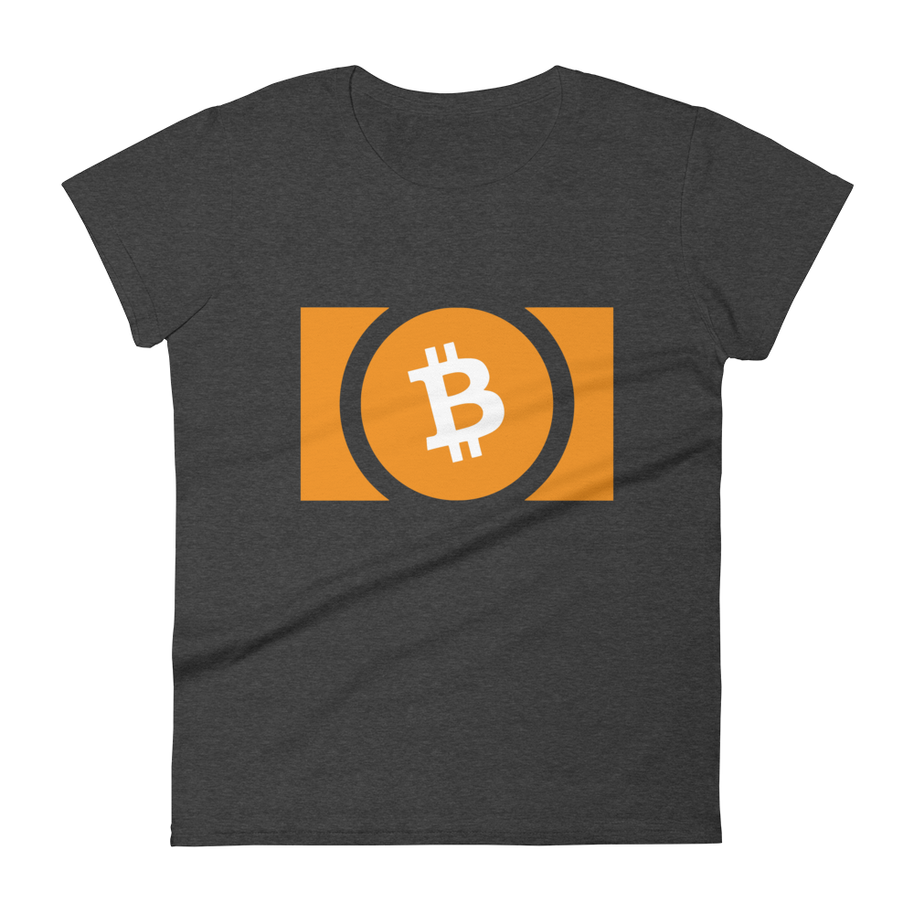 Bitcoin Cash Women's T-Shirt  zeroconfs Heather Dark Grey S 