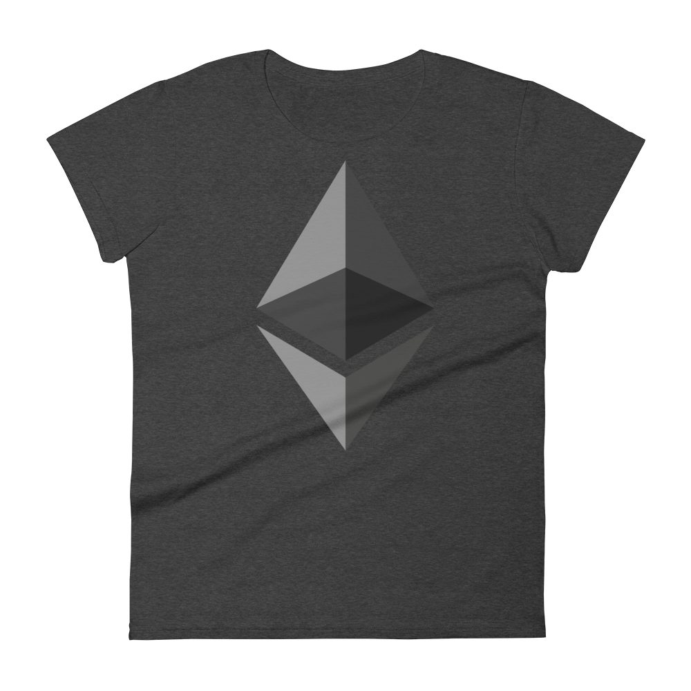 Ethereum Women's T-Shirt  zeroconfs Heather Dark Grey S 
