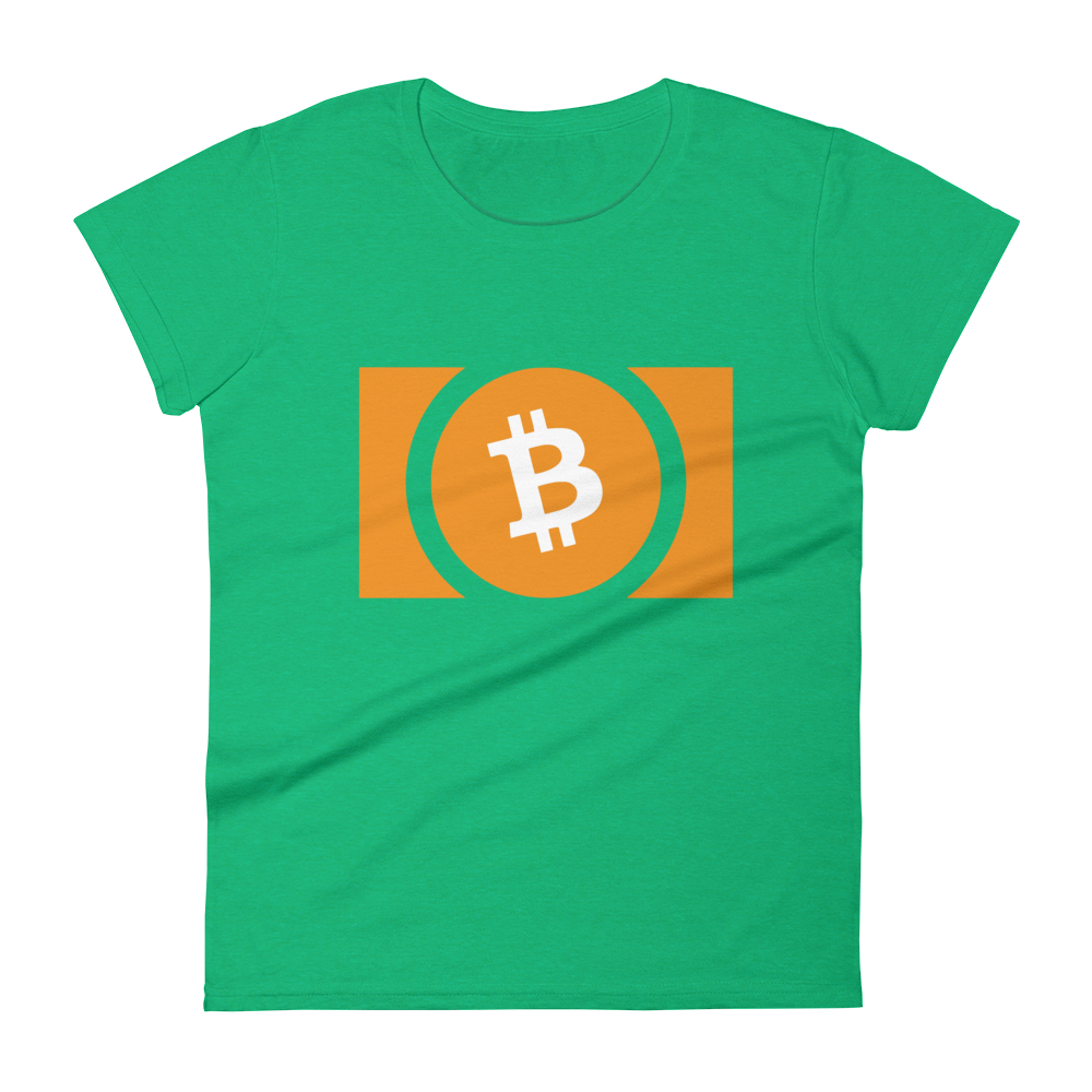 Bitcoin Cash Women's T-Shirt  zeroconfs Heather Green S 
