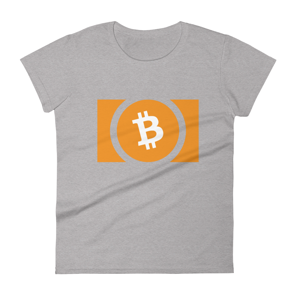 Bitcoin Cash Women's T-Shirt  zeroconfs Heather Grey S 