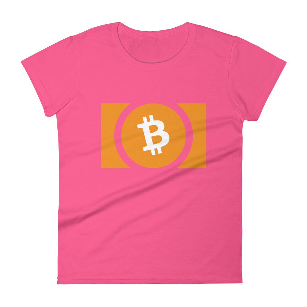 Bitcoin Cash Women's T-Shirt  zeroconfs Hot Pink S 