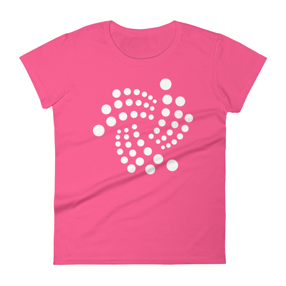 IOTA Women's T-Shirt  zeroconfs Hot Pink S 