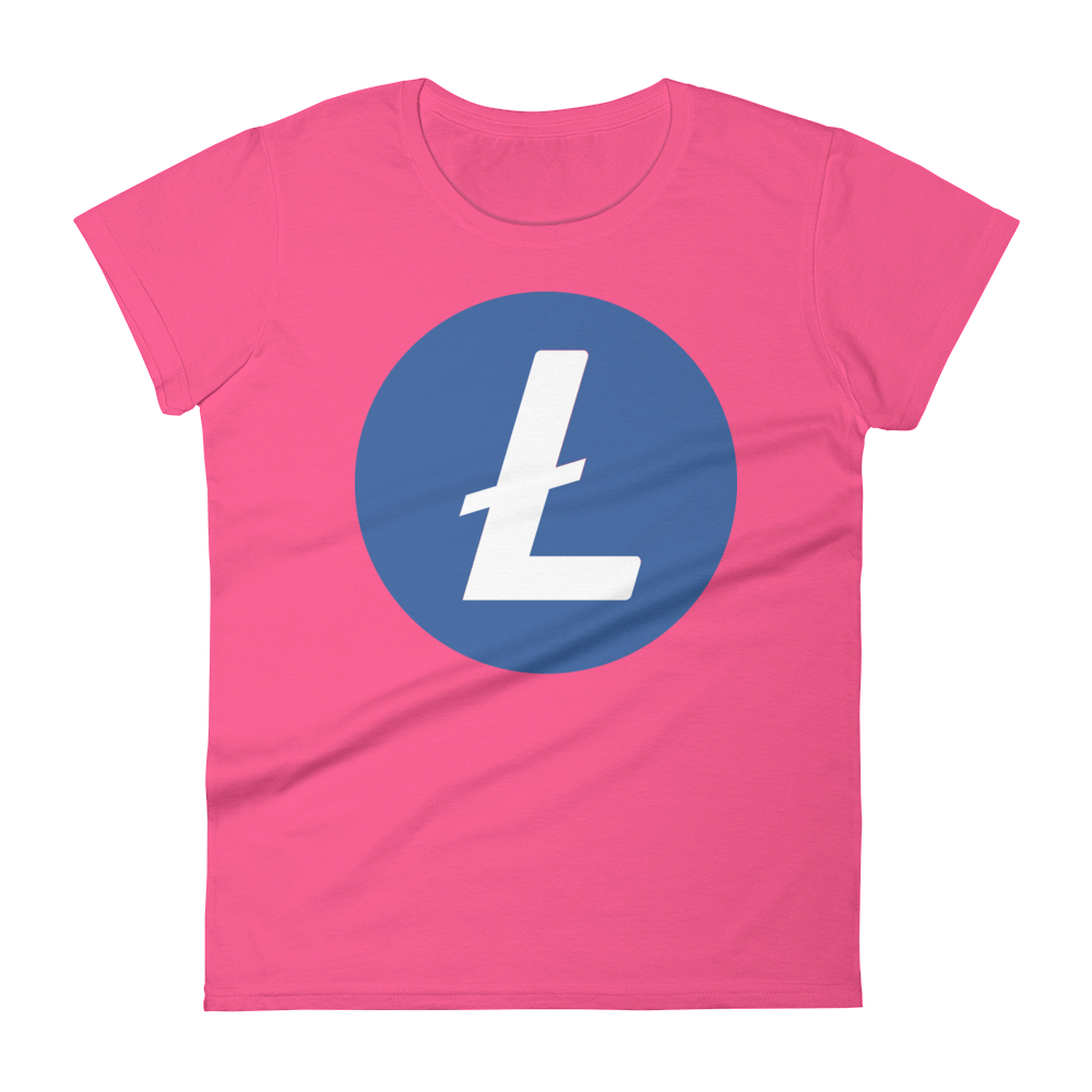 Litecoin Women's T-Shirt  zeroconfs Hot Pink S 