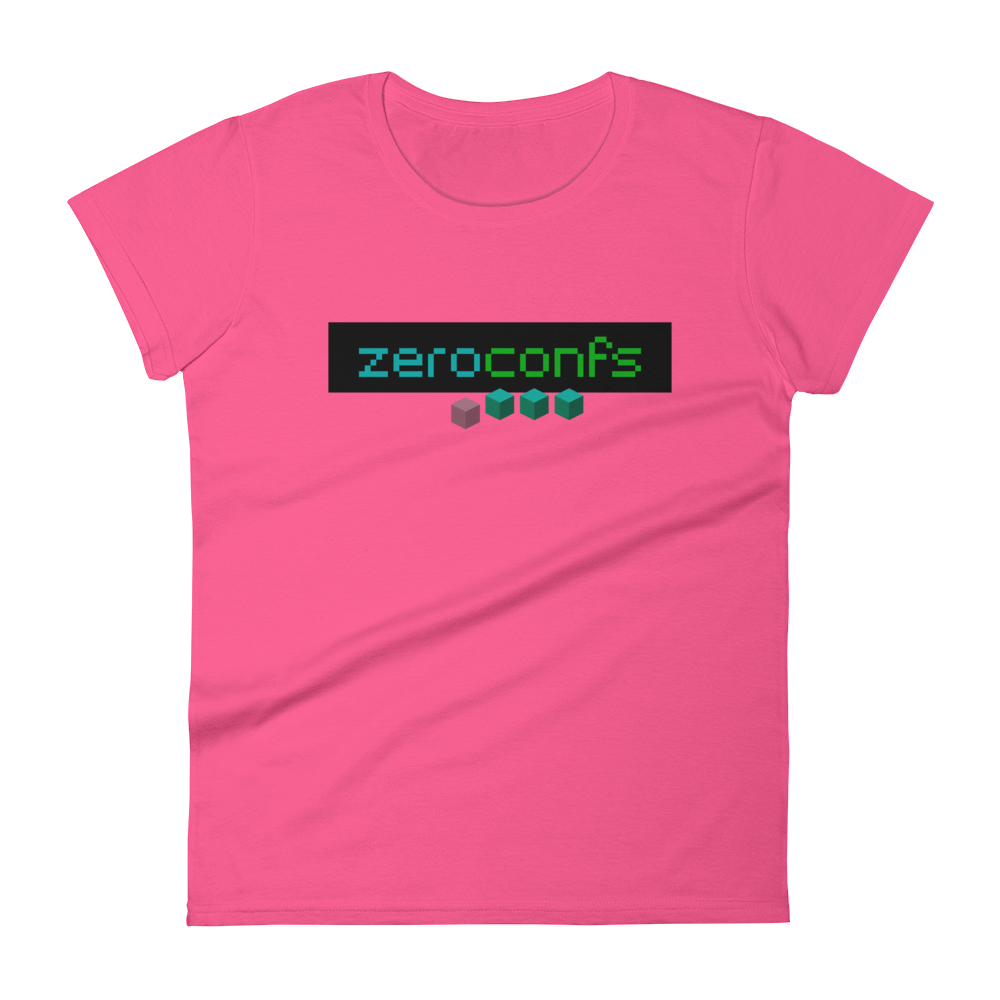 Zeroconfs.com Women's T-Shirt  zeroconfs Hot Pink S 
