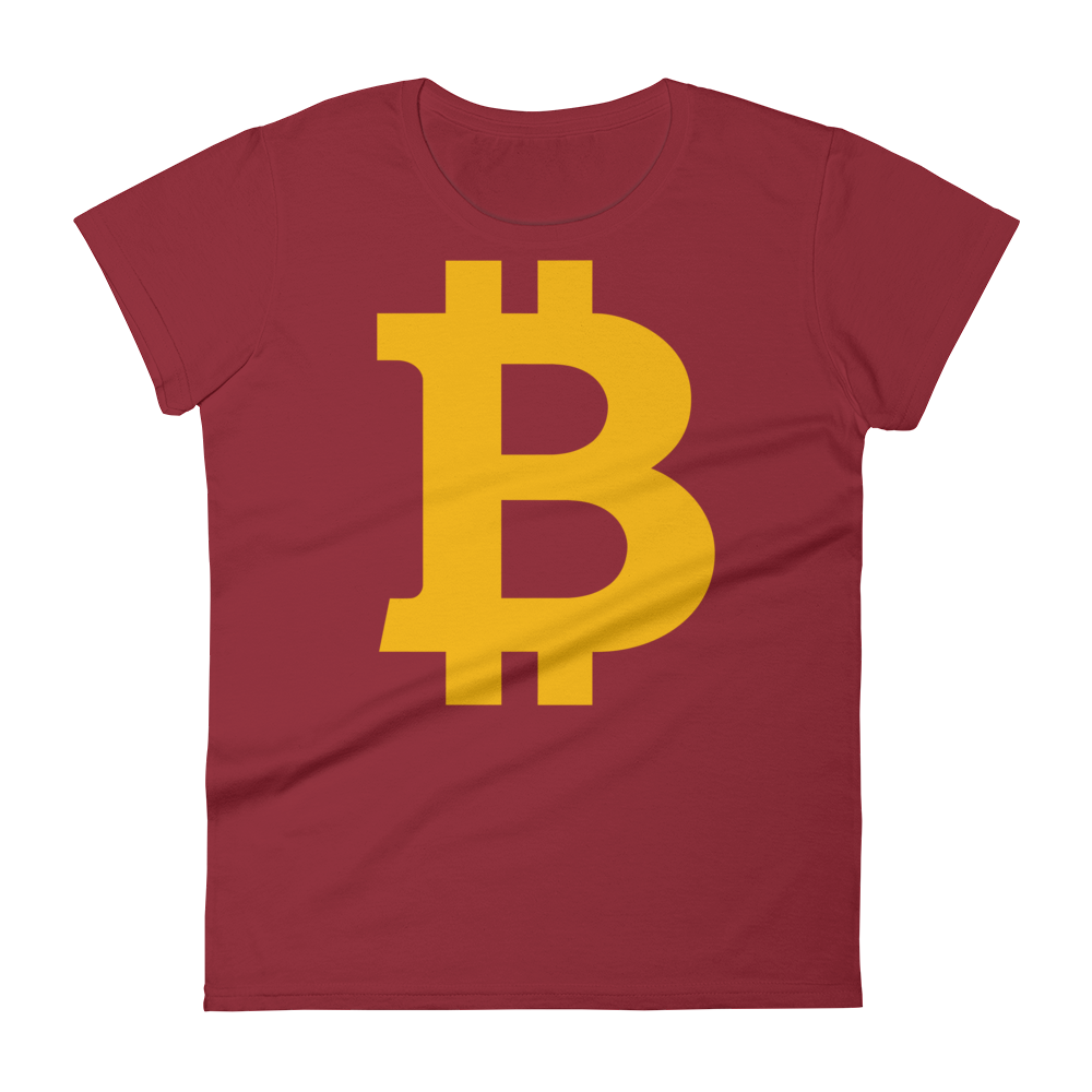 Bitcoin B Women's T-Shirt  zeroconfs Independence Red S 