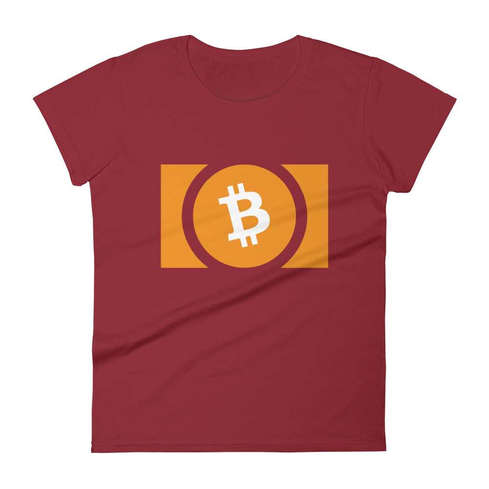 Bitcoin Cash Women's T-Shirt  zeroconfs Independence Red S 