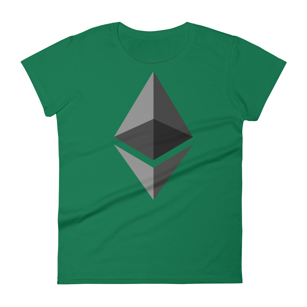 Ethereum Women's T-Shirt  zeroconfs Kelly Green S 