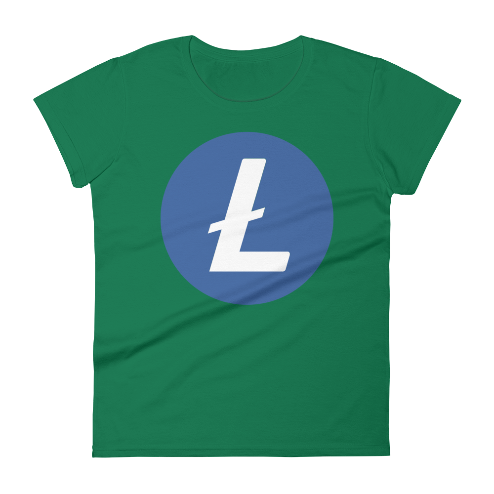 Litecoin Women's T-Shirt  zeroconfs Kelly Green S 