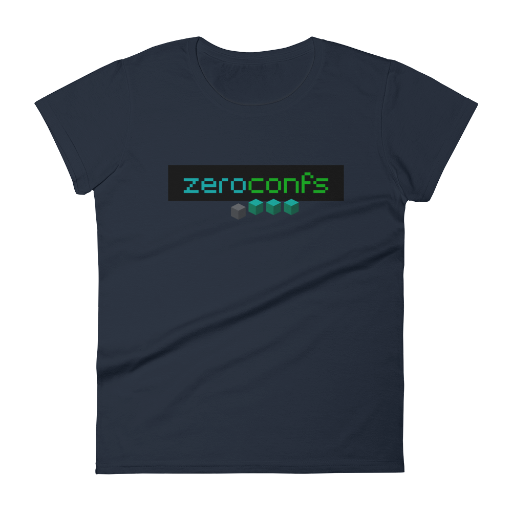 Zeroconfs.com Women's T-Shirt  zeroconfs Navy S 