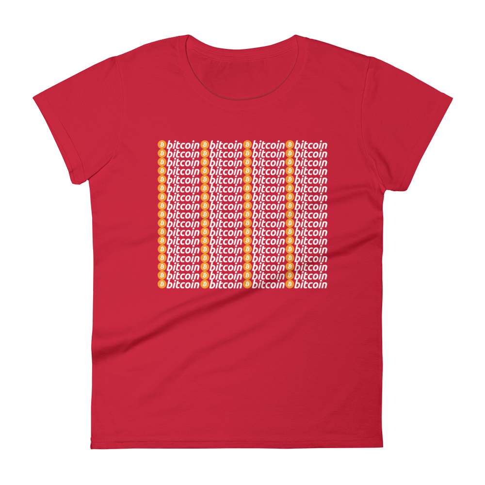 Bitcoins Women's T-Shirt  zeroconfs Red S 