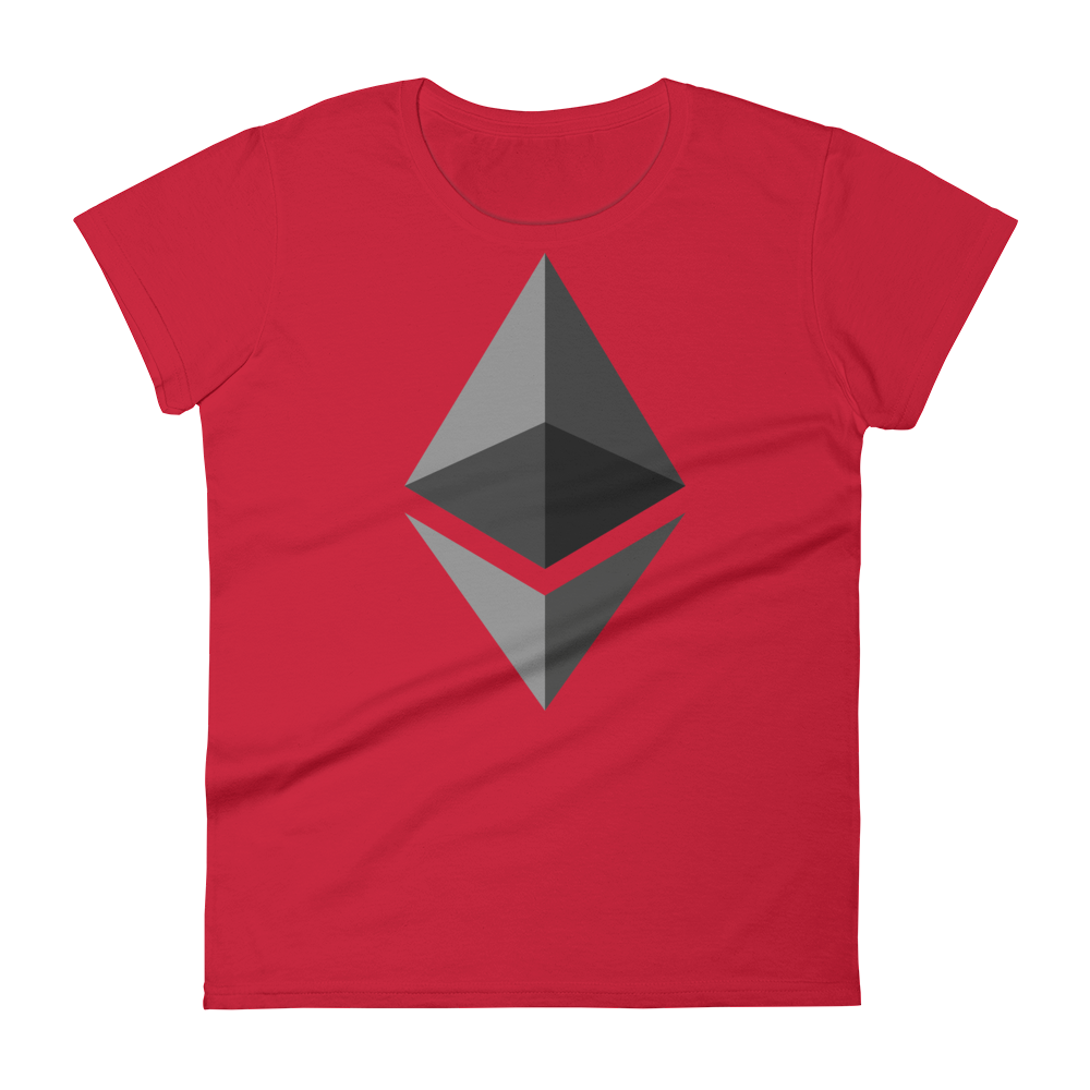Ethereum Women's T-Shirt  zeroconfs Red S 