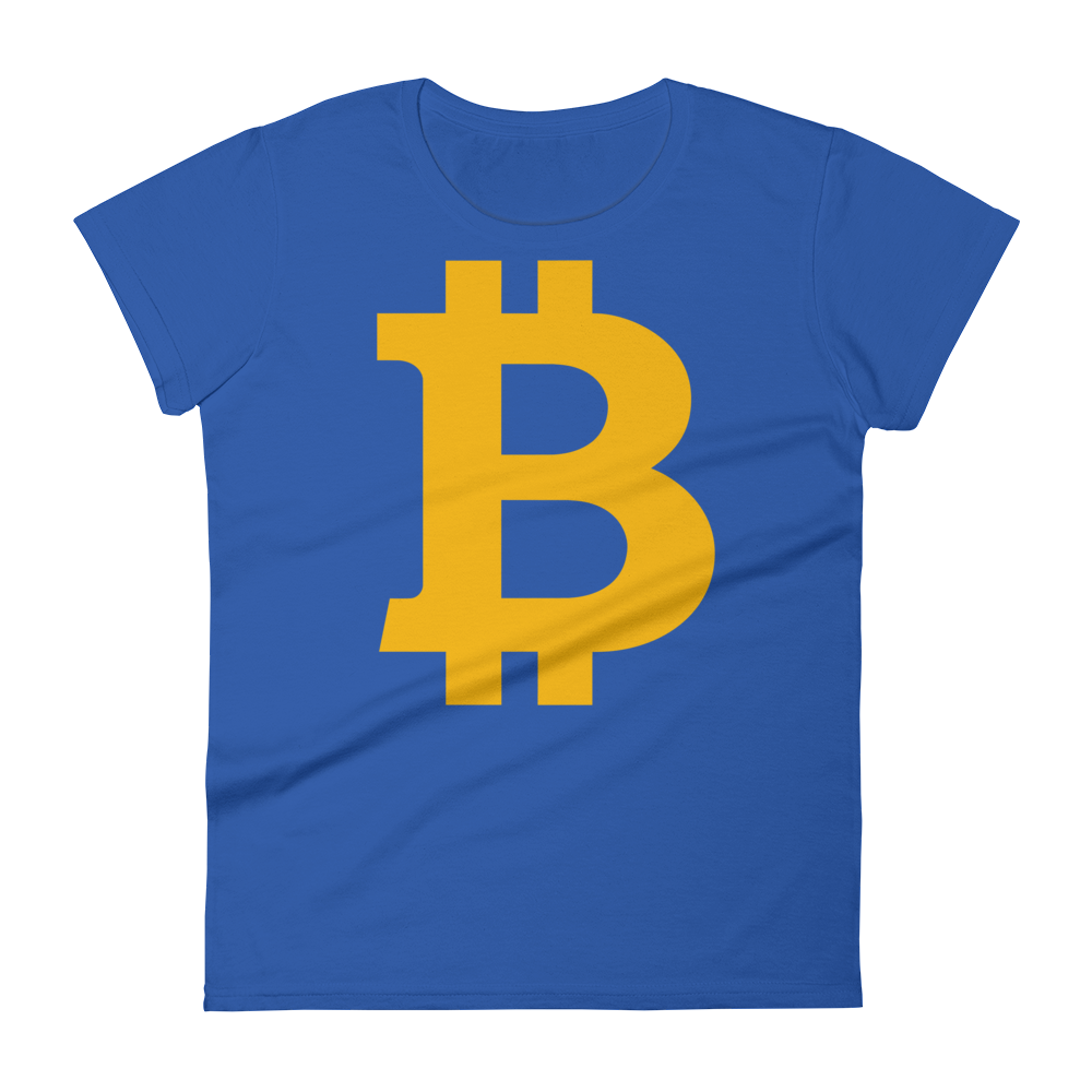 Bitcoin B Women's T-Shirt  zeroconfs Royal Blue S 