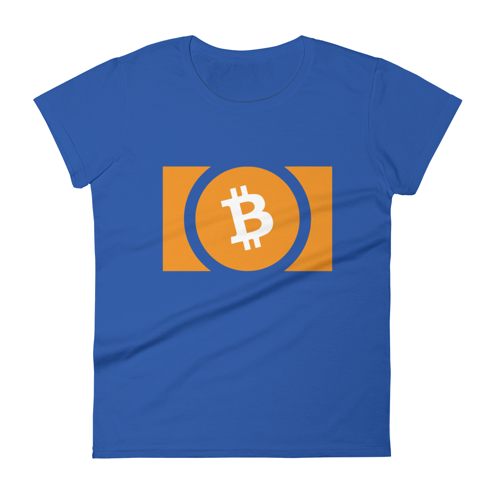 Bitcoin Cash Women's T-Shirt  zeroconfs Royal Blue S 