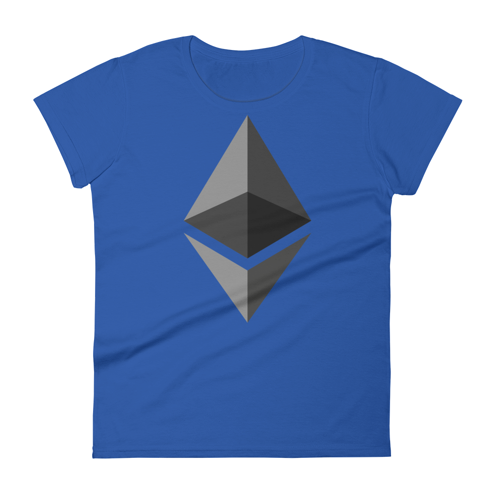 Ethereum Women's T-Shirt  zeroconfs Royal Blue S 