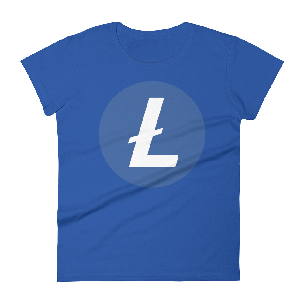 Litecoin Women's T-Shirt  zeroconfs Royal Blue S 