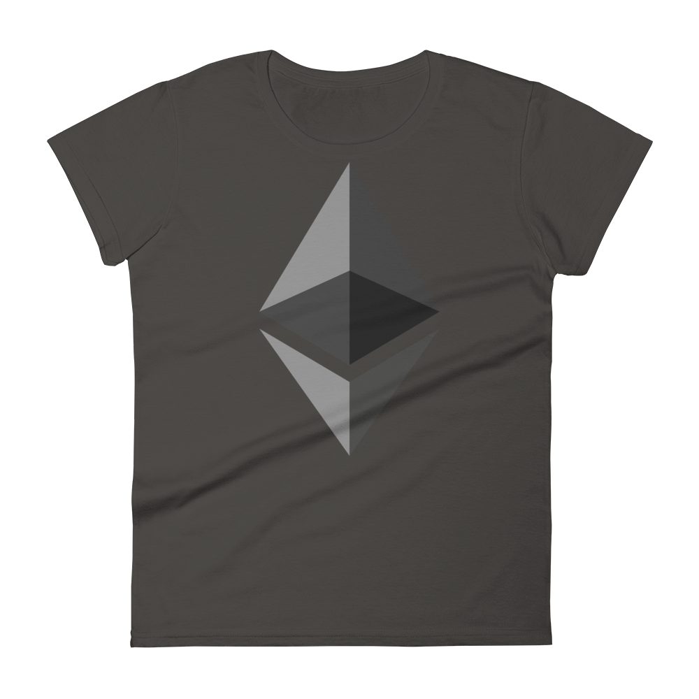 Ethereum Women's T-Shirt  zeroconfs Smoke S 