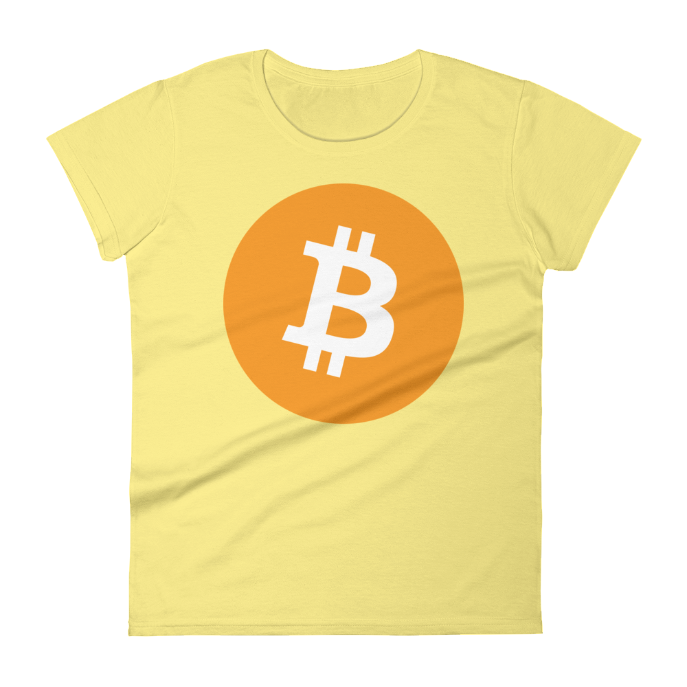 Bitcoin Core Women's T-Shirt  zeroconfs Spring Yellow S 