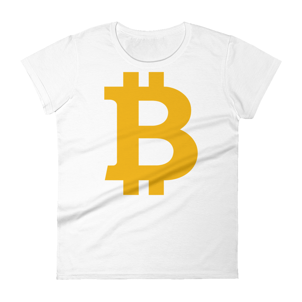 Bitcoin B Women's T-Shirt  zeroconfs White S 