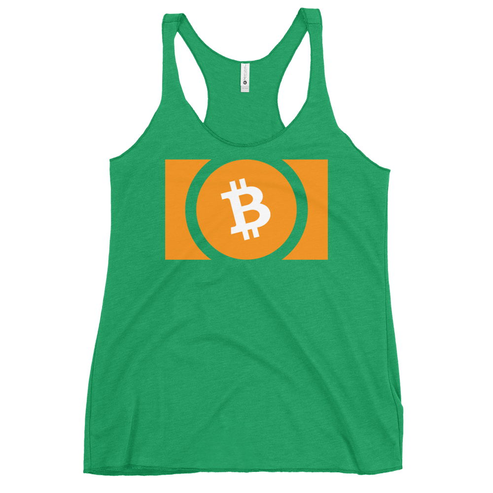 Bitcoin Cash Women's Racerback Tank  zeroconfs Envy XS 