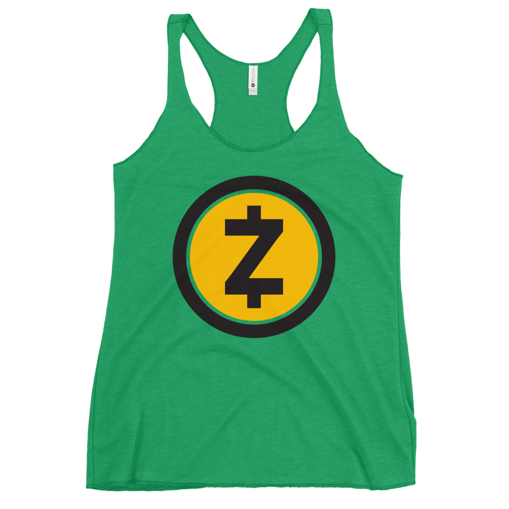 Zcash Women's Racerback Tank  zeroconfs Envy XS 